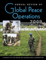 Annual Review of Global Peace Operations, 2009