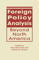 Foreign Policy Analysis Beyond North America